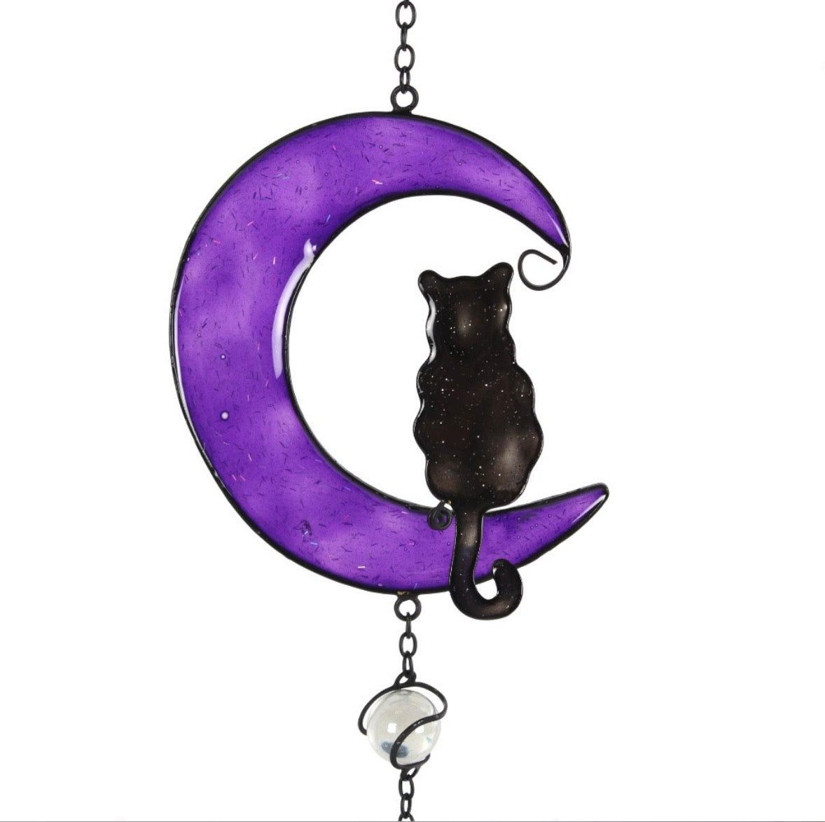 Black Cat Windchime