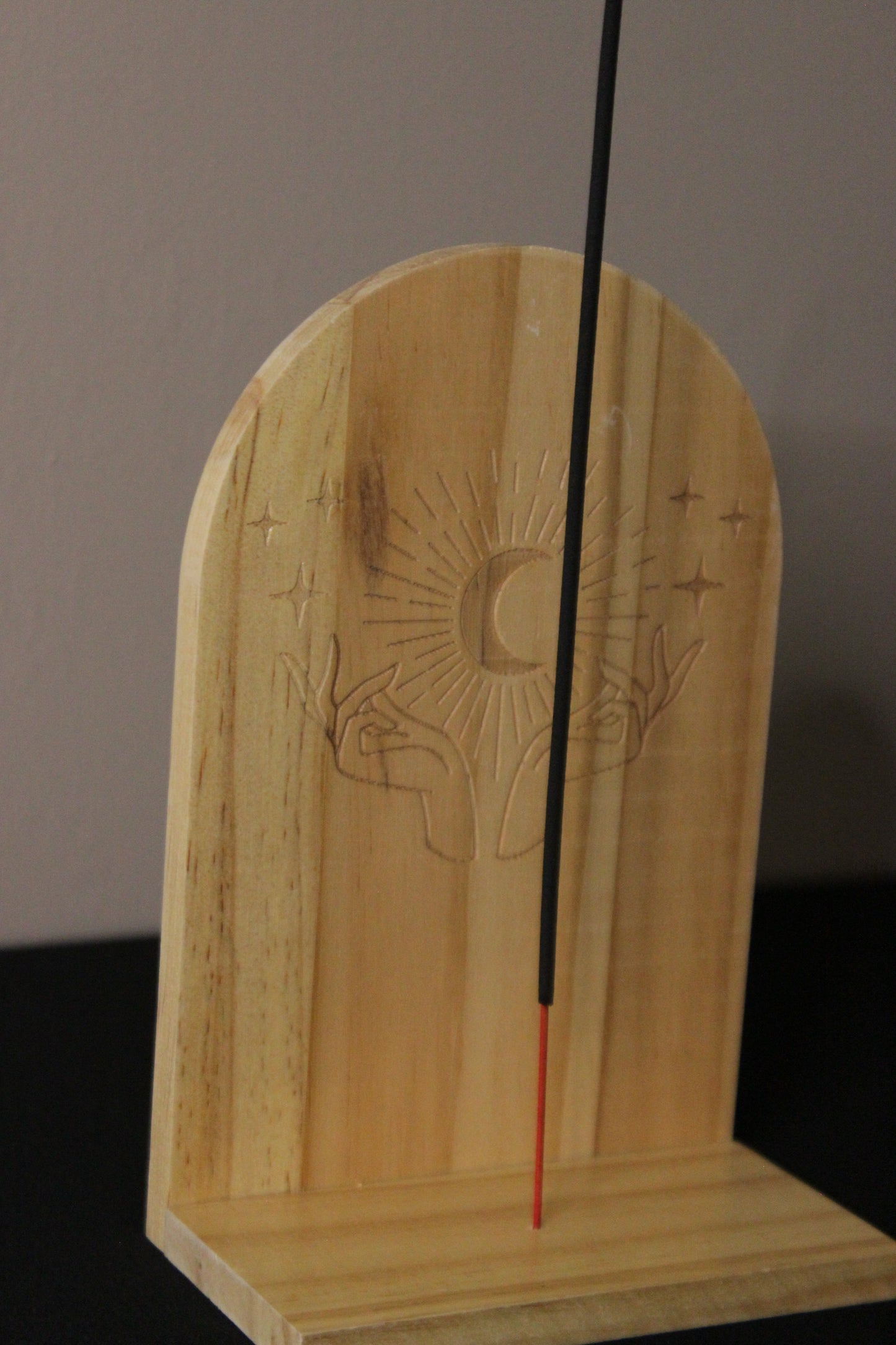 Mystical Hands Incense Holder Shelf – Spiritual & Unique