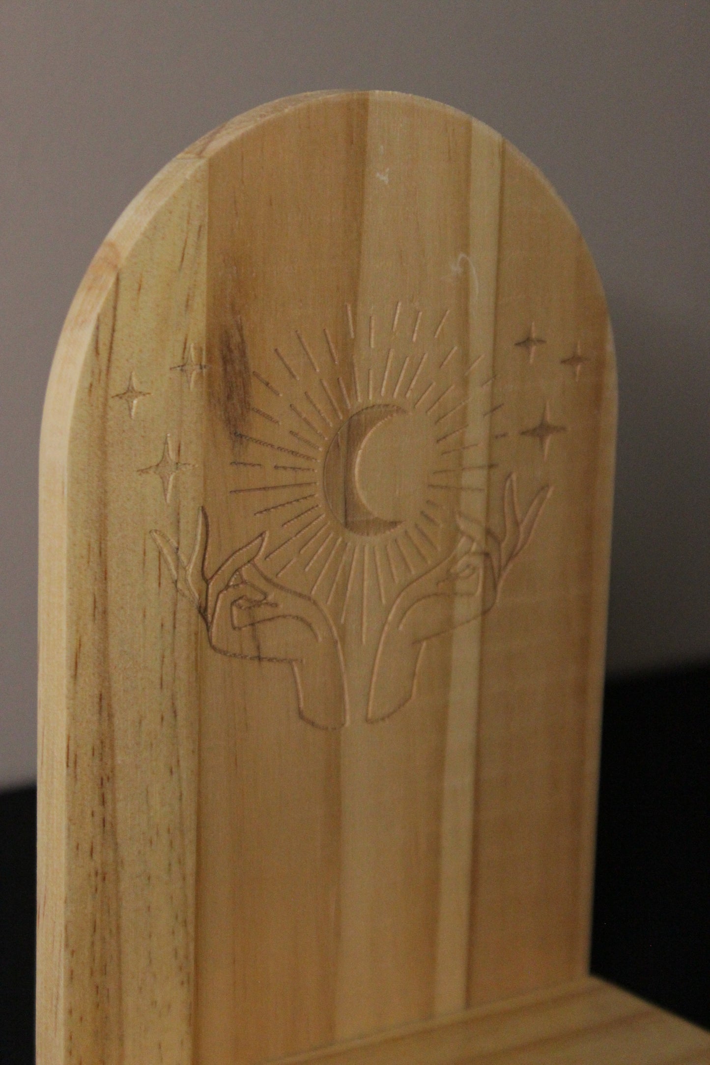 Mystical Hands Incense Holder Shelf – Spiritual & Unique