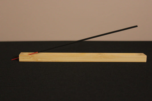 Small Bamboo Incense Holder – Simple & Natural
