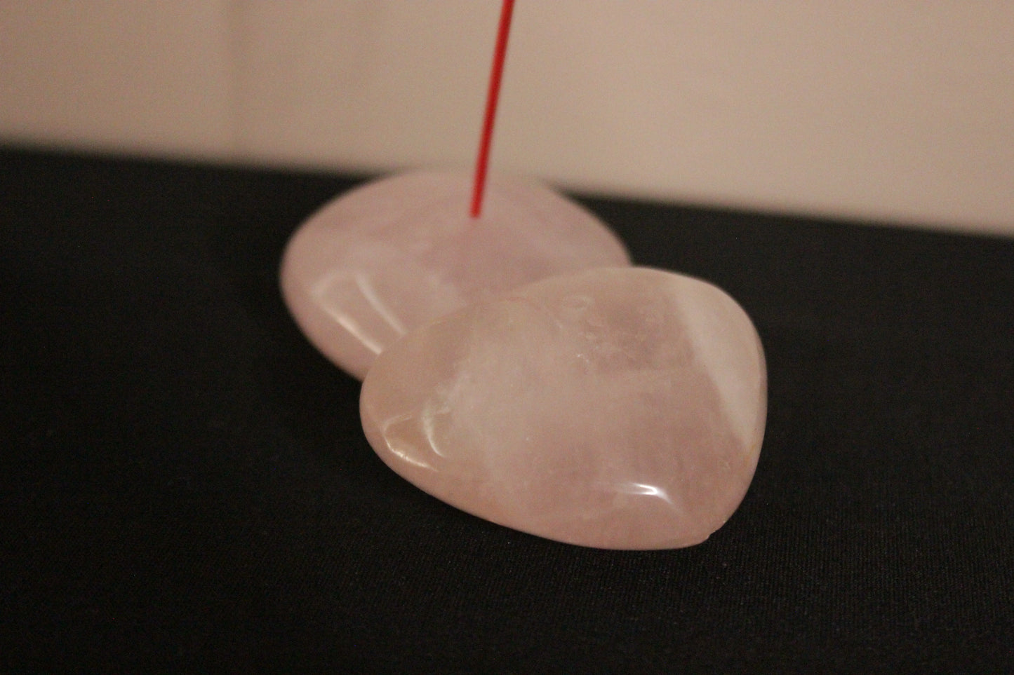 Rose Quartz Heart Incense Holder – Love & Comfort