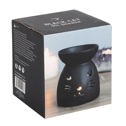 Black Cat Oil Burner & Wax Warmer