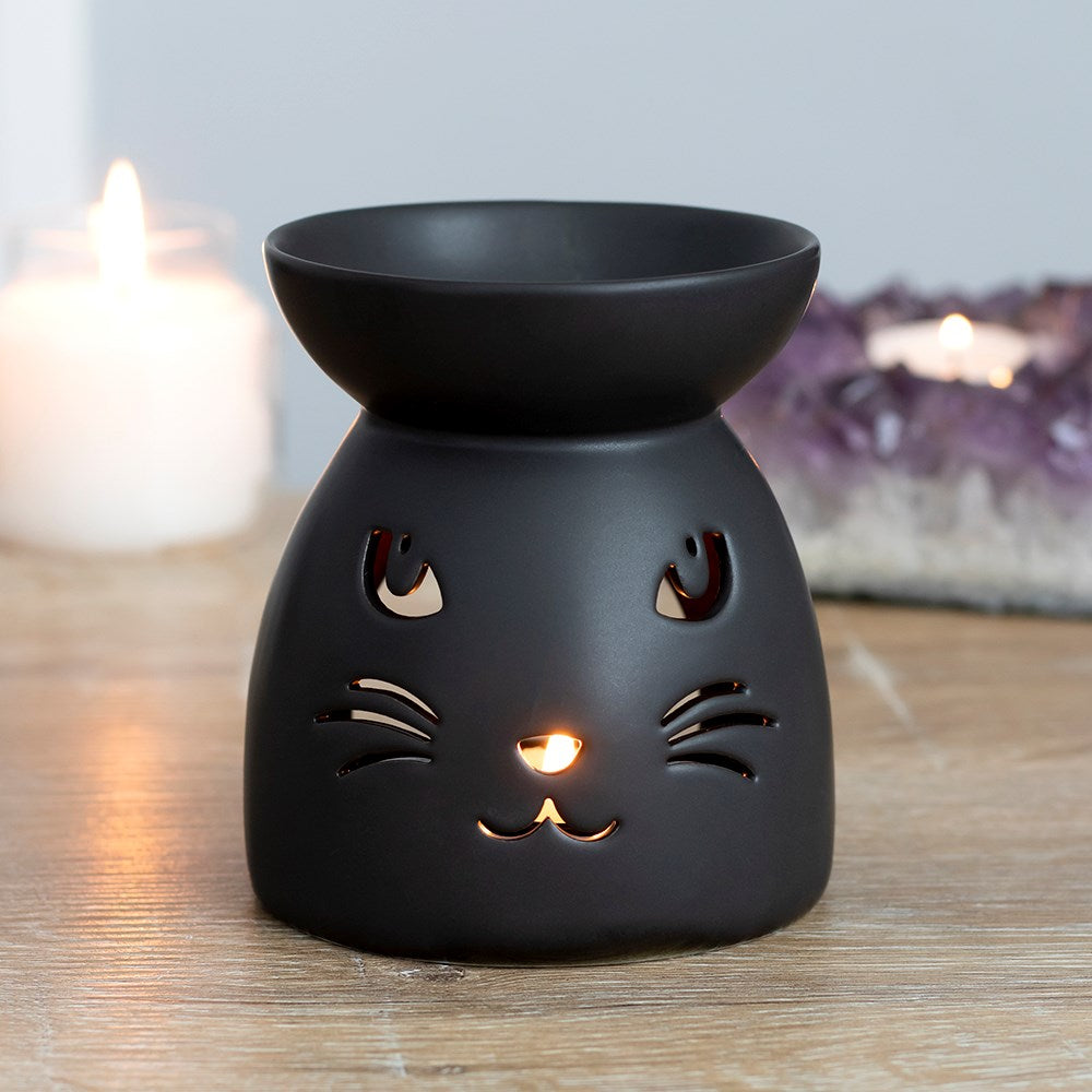 Black Cat Oil Burner & Wax Warmer